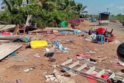 Nine shops demolished at Canca