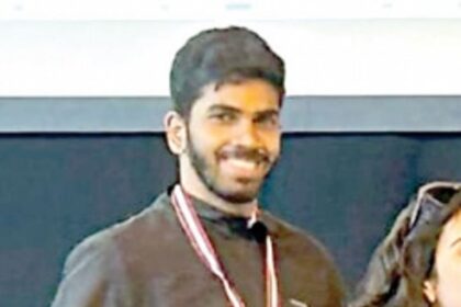 Nitish wins silver in Latvia