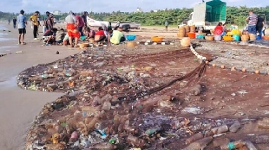 No Fish Only Plastic: Fishermen demand action on increasing plastic waste in Caranzalem Sea