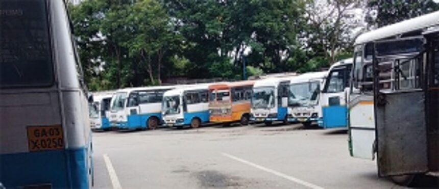 No KTC bus from Mapusa to Anjuna for years 1 No KTC bus from Mapusa to Anjuna for years