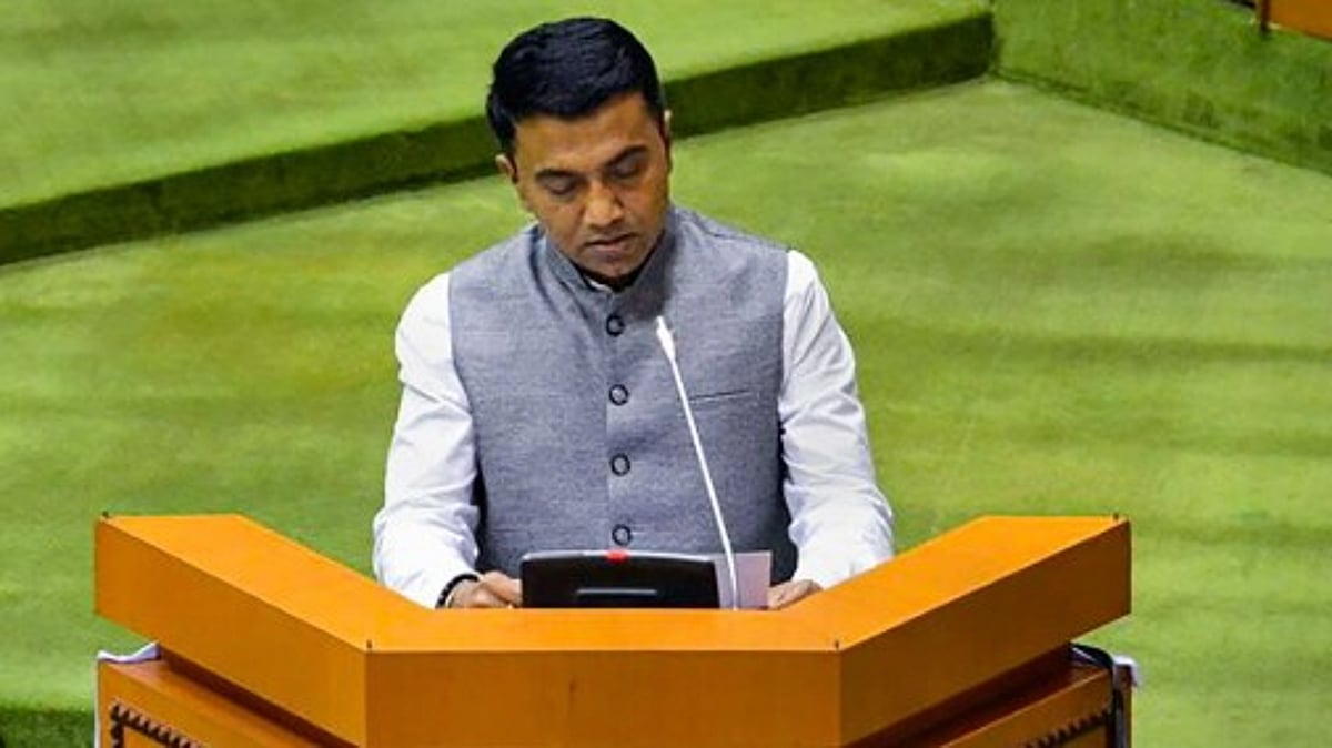 No Need to Fear, Such Arrests Won’t Happen in Goa: CM Sawant Assures Assembly Amid Minority Safety Concerns