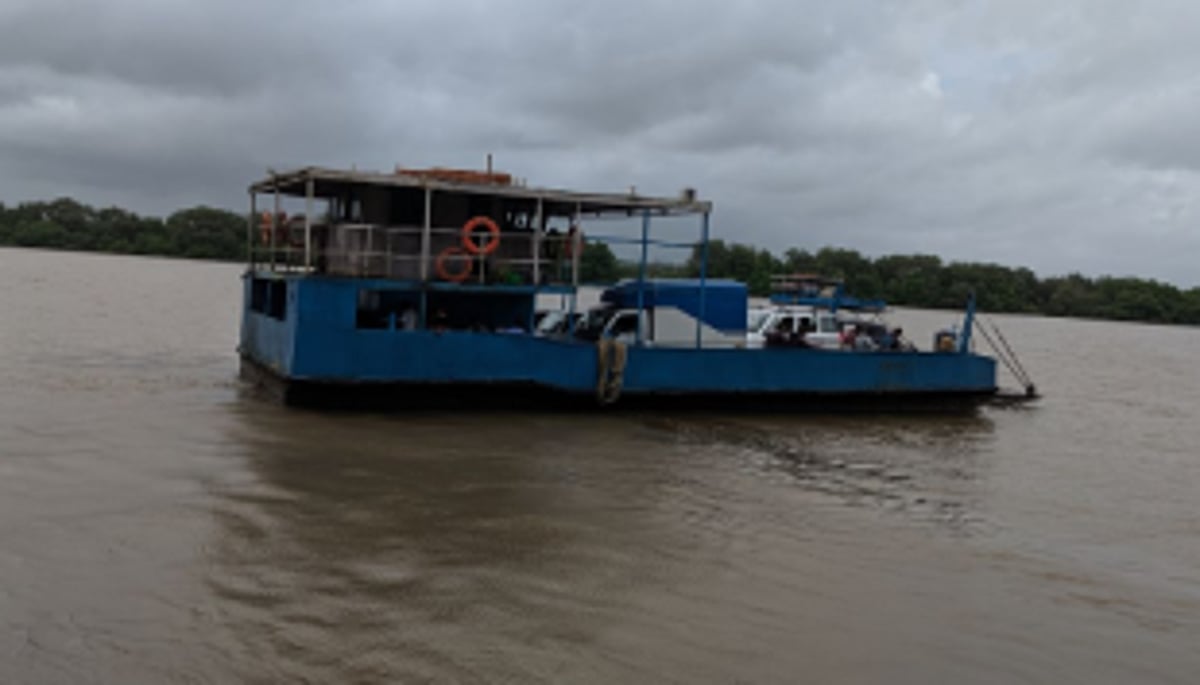 No ferry time-table  at Durbhat jetty