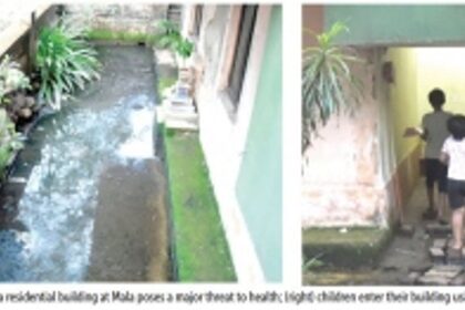 No relief for Mala residents as sewage continues to flood public drains, lands at doorsteps of people