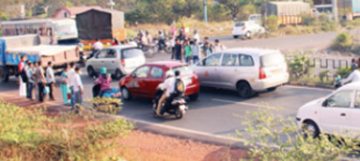 No traffic signals  on Nuvem bypass