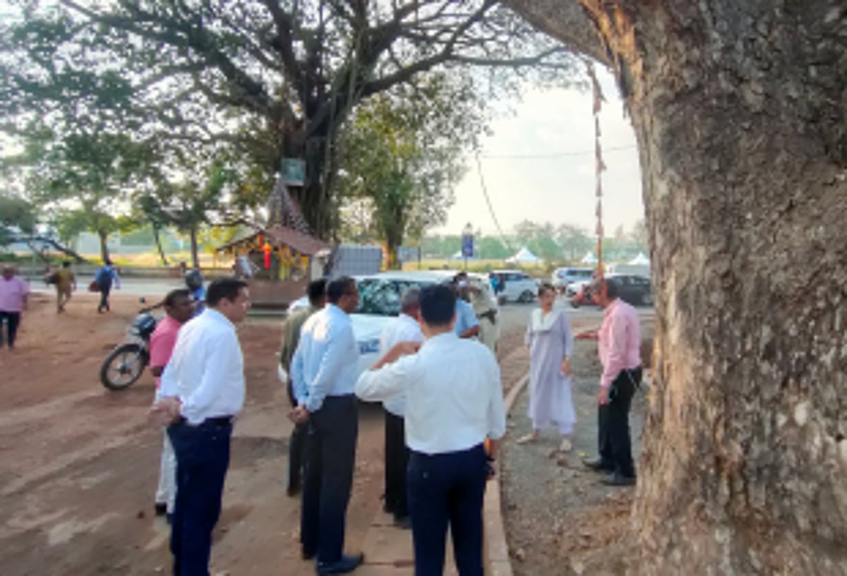 North Goa Collector inspects Smart City works