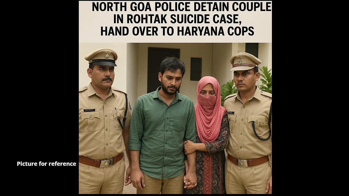 North Goa Police Detain Couple in Rohtak Suicide Case, Hand Over to Haryana Cops