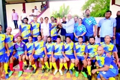 North Goa Veterans clinch  Lourdes Festival football title