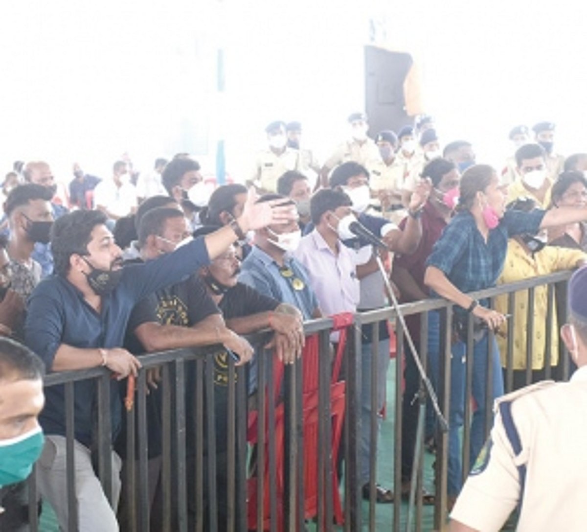 North Goa hearing ensues high decibel dissents
