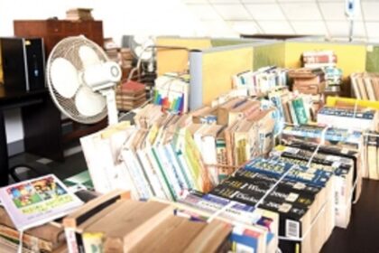 Not cool, this treasure of books is facing the heat