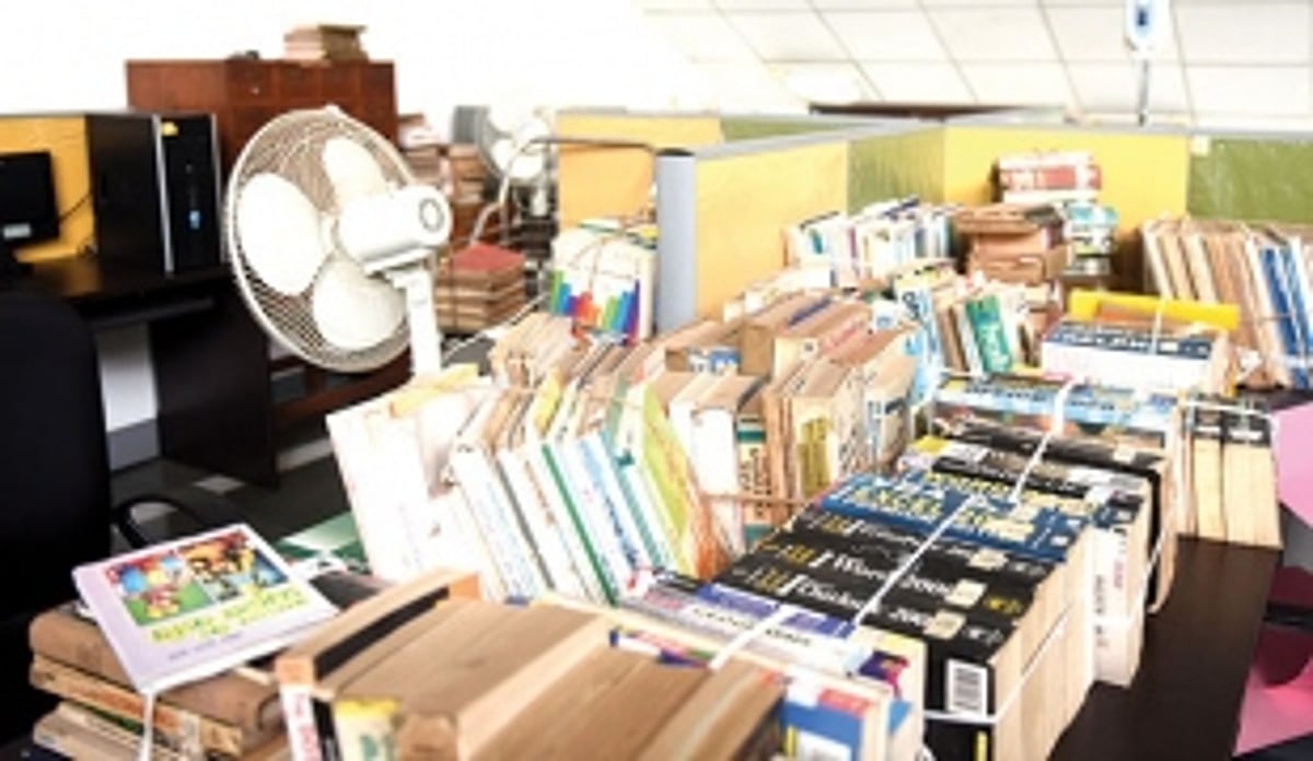 Not cool, this treasure of books is facing the heat