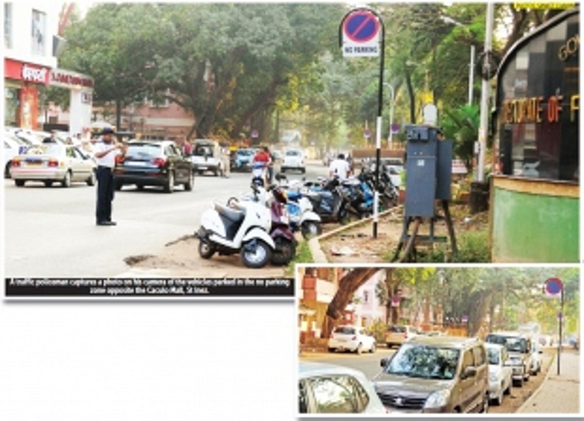 Not fine to park outside fire services