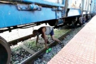 Nothing changes: Cansaulim villagers still crawl under goods trains to cross tracks