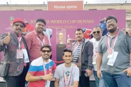 Nothing like watching the game live: The Goa fan boys in Russia