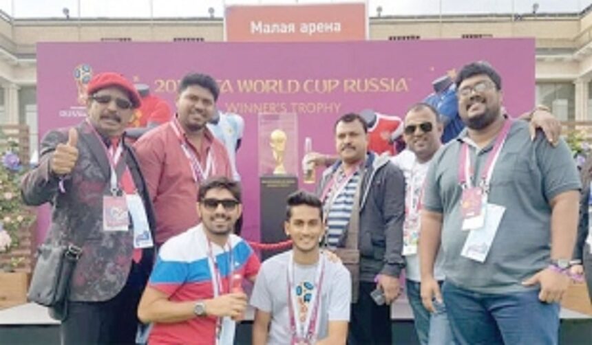 Nothing like watching the game live: The Goa fan boys in Russia 1 Nothing like watching the game live: The Goa fan boys in Russia