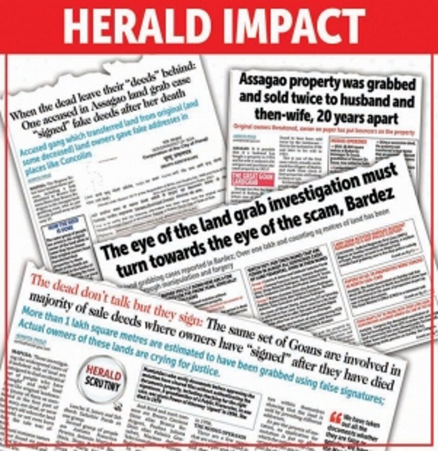Notorious family of intergenerational land grabbers of Goa, finally in SIT net