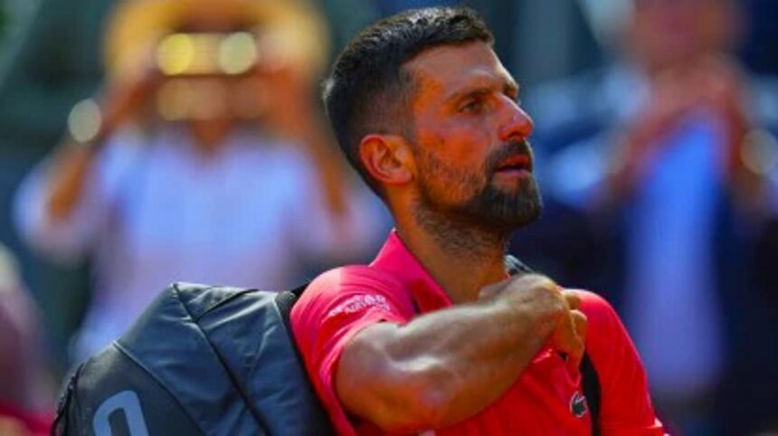 Novak Djokovic withdraws from Italian Open following three-match losing streak 1 Novak Djokovic eyes Wimbledon glory as retirement whispers grow louder
