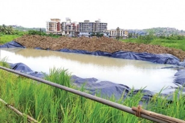 Now, an artificial pond for immersing  Ganesh idols at Mapusa