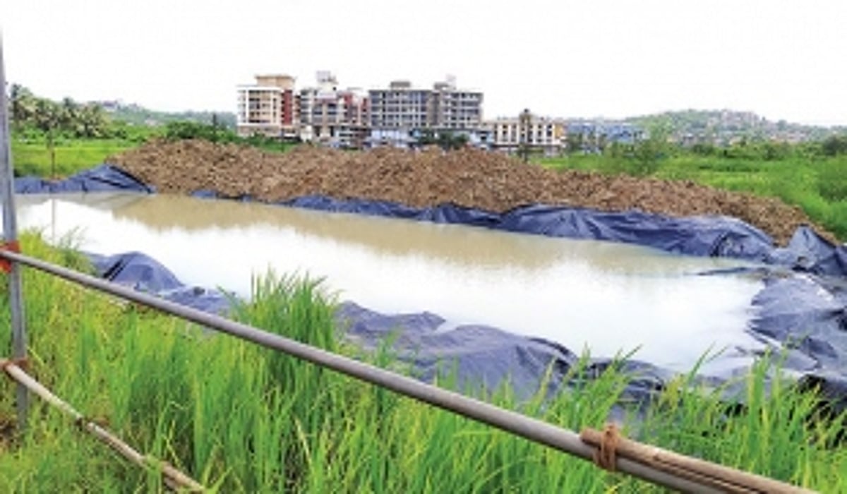 Now, an artificial pond for immersing  Ganesh idols at Mapusa