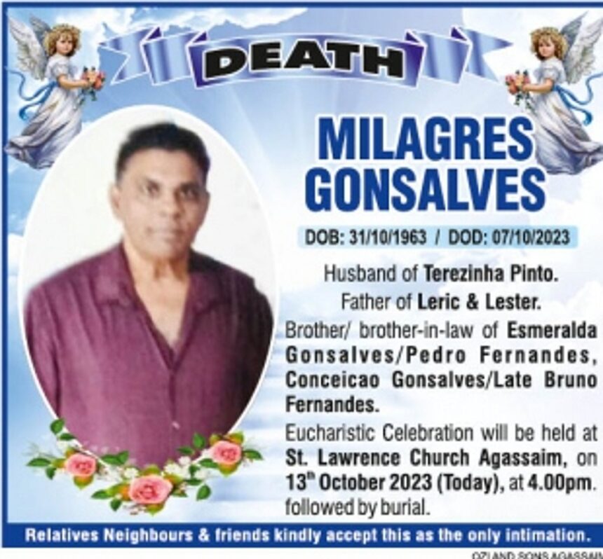 Now that Milagres is alive, the police need to find out who is the dead man, who was laid to rest