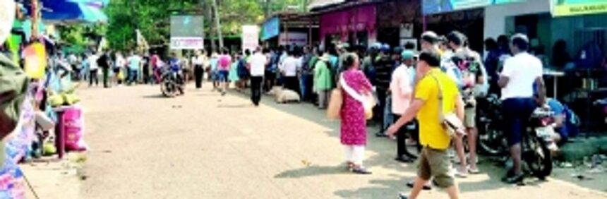 Nuisance of touts at Dudhsagar