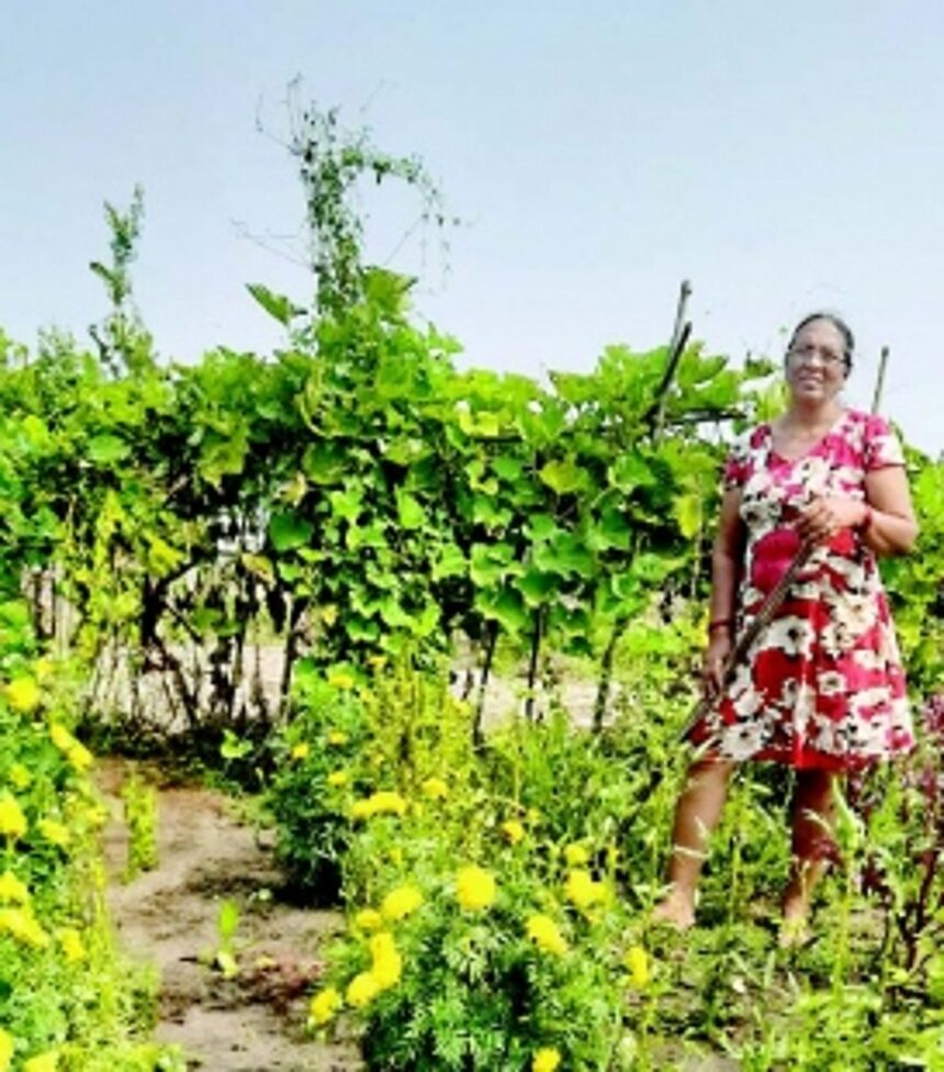 Nurturing her food from field to table, Ida Dias promotes sustainable farming for healthy living