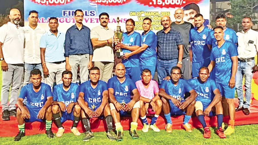 Nuvem Veterans Crowned Champions of 10th Fatorda Veterans All Goa Football Tournament 2025