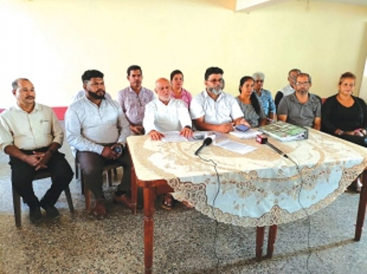 Nuvem villagers dead set against waste mgmt plant at Verna