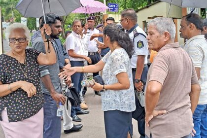 Nuvem villagers oversee inspection of NH 66, push for denotification of busy stretch
