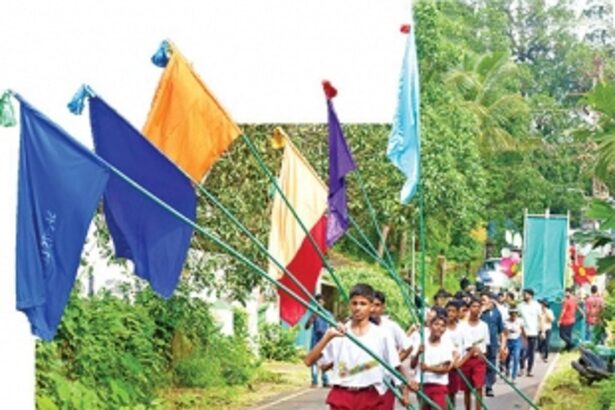 O Festival das Bandeiras na Ilha de Divar