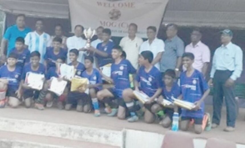 OL Gloria Church win Benaulim Deanery football