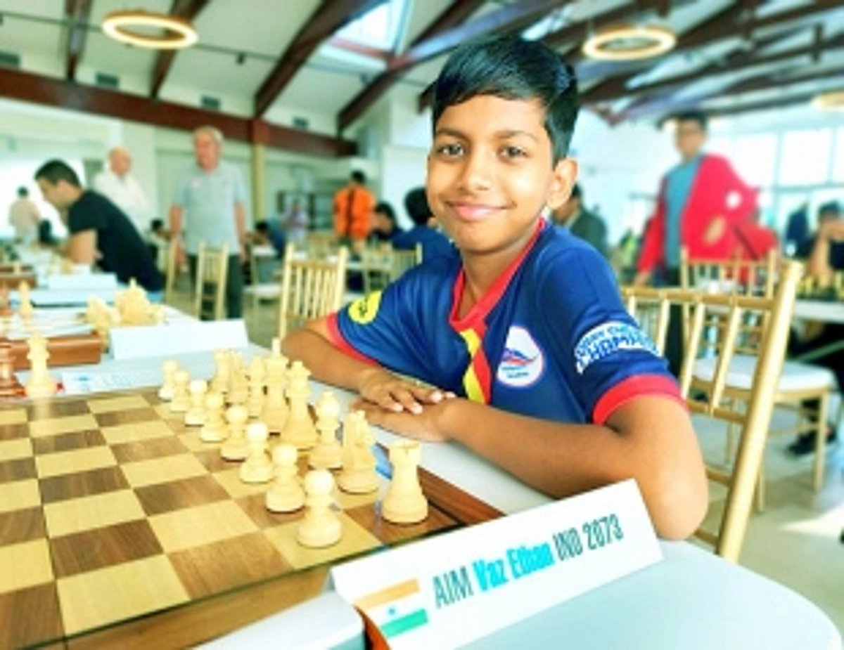 ON TOP OF THE WORLD: Goa’s Ethan Vaz becomes World No. 1 in U-12 Blitz category