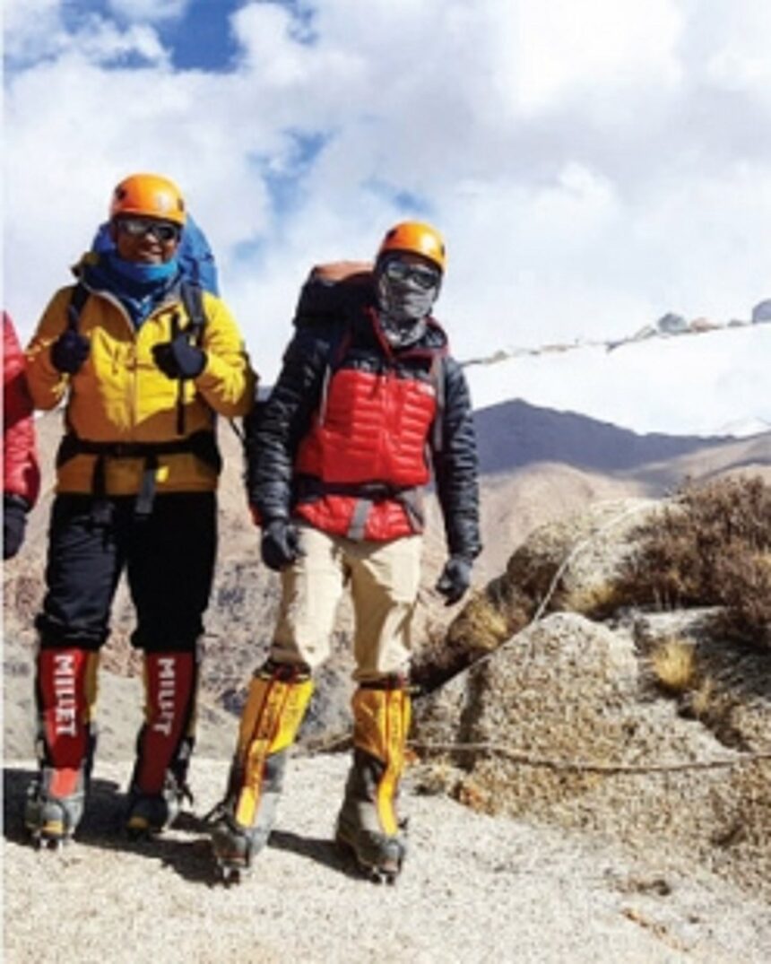 ON TOP OF THE WORLD! MARGAO LAD PREPS FOR DARING MT EVEREST CLIMB