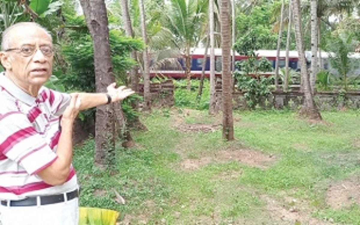 Objection or not, the railways are pushing the  double-tracking project with force, say locals