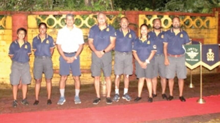 Ocean sailing expedition to Mauritius on INSV Tarini flagged off