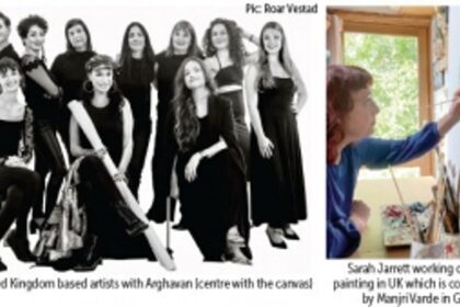 Oceans apart, yet united for art