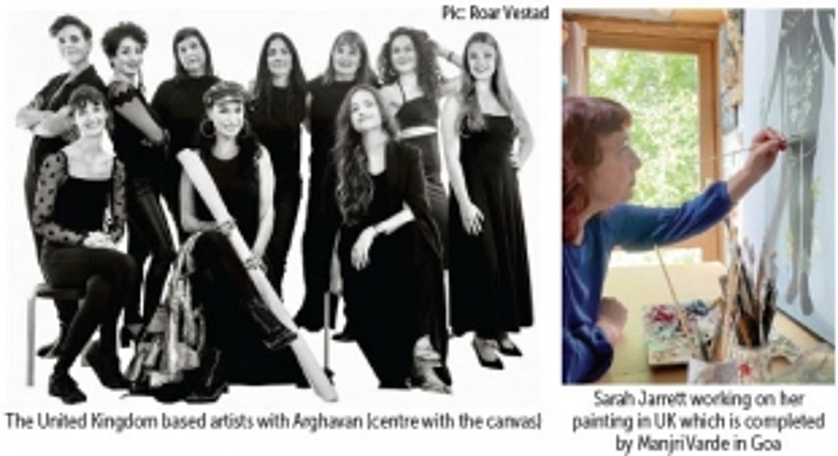 Oceans apart, yet united for art