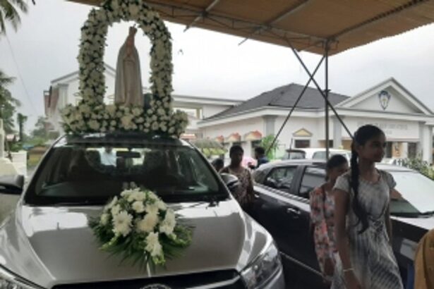 October Begins with Blessing of Our Lady of Fatima Statue by Legion Maria Group in Raia