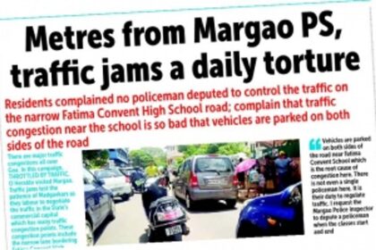 Officials to meet South Collector today to  keep a tab on Margao’s traffic congestion
