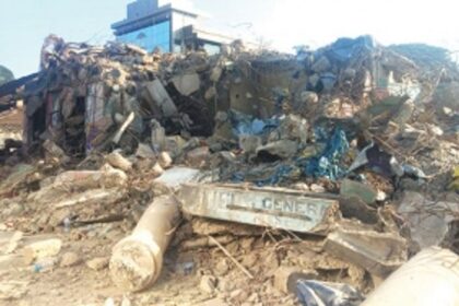 Old CCMC building demolished,  10 yrs after it was declared unsafe