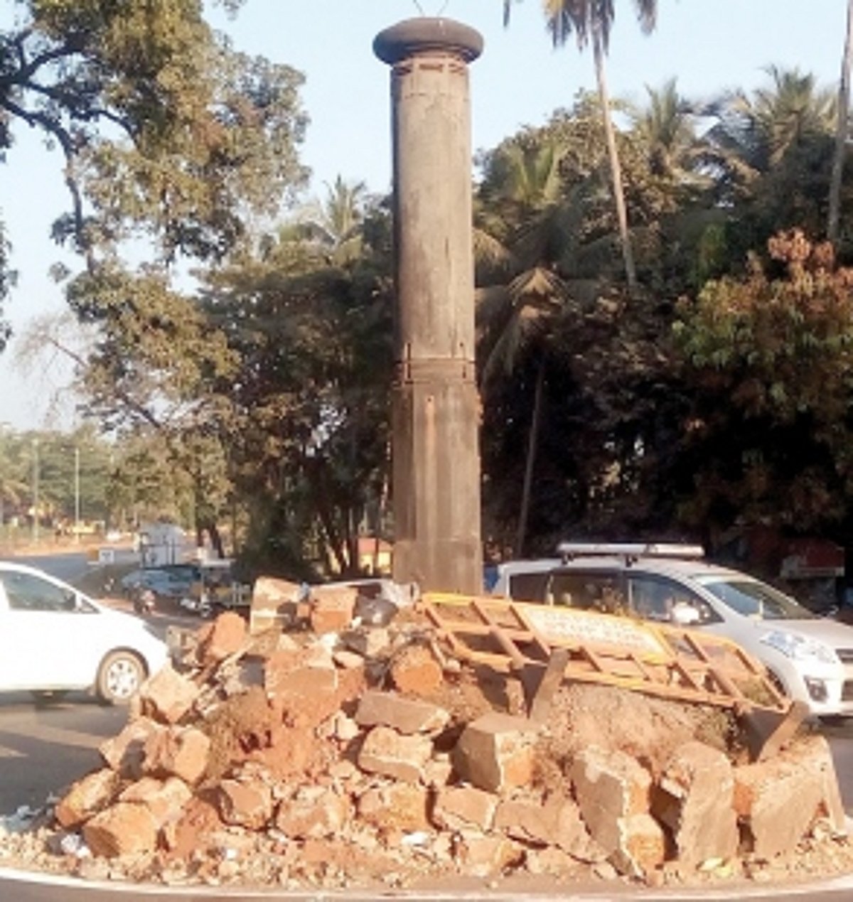 Old heritage monuments neglected