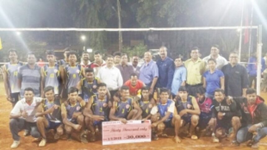 Om Shiv Shambhu volleyball champs