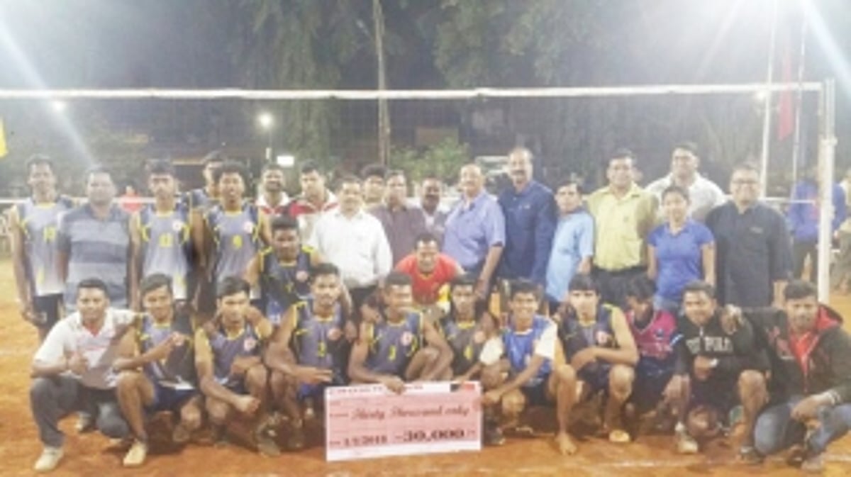 Om Shiv Shambhu volleyball champs