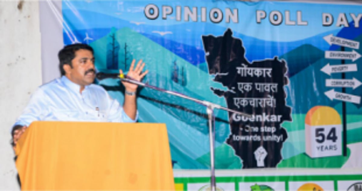 On Opinion Poll Day, CM showed his  opinion is to finish State at all costs: Vijai