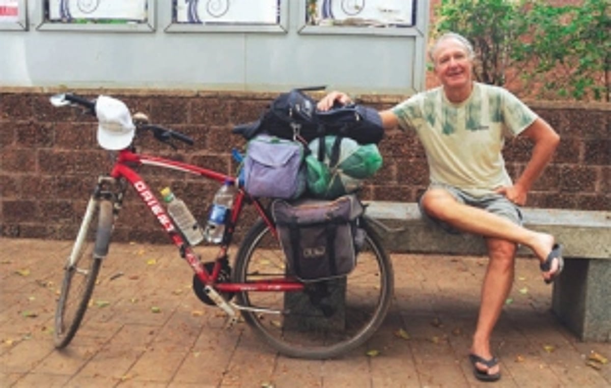 On a cycling spree across India