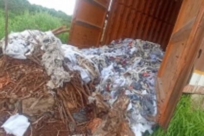 One caught red-handed dumping truck filled garbage at Verna