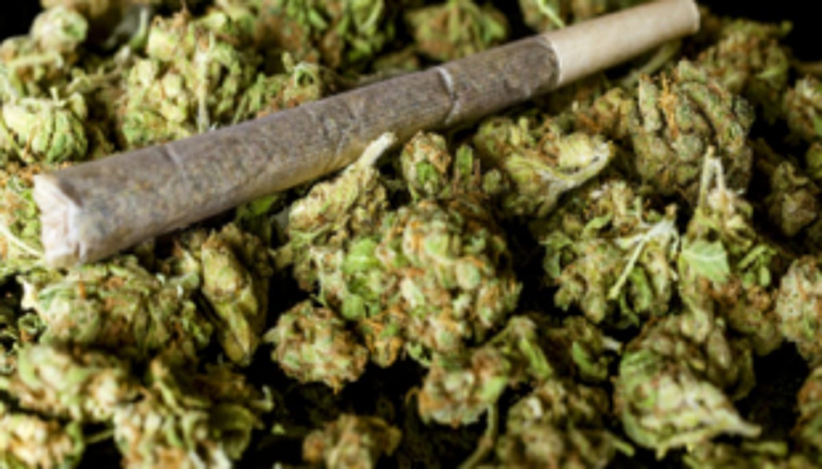 One held for possessing ganja