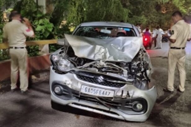 One killed, two injured as drunk driver knocks down labourers filling potholes