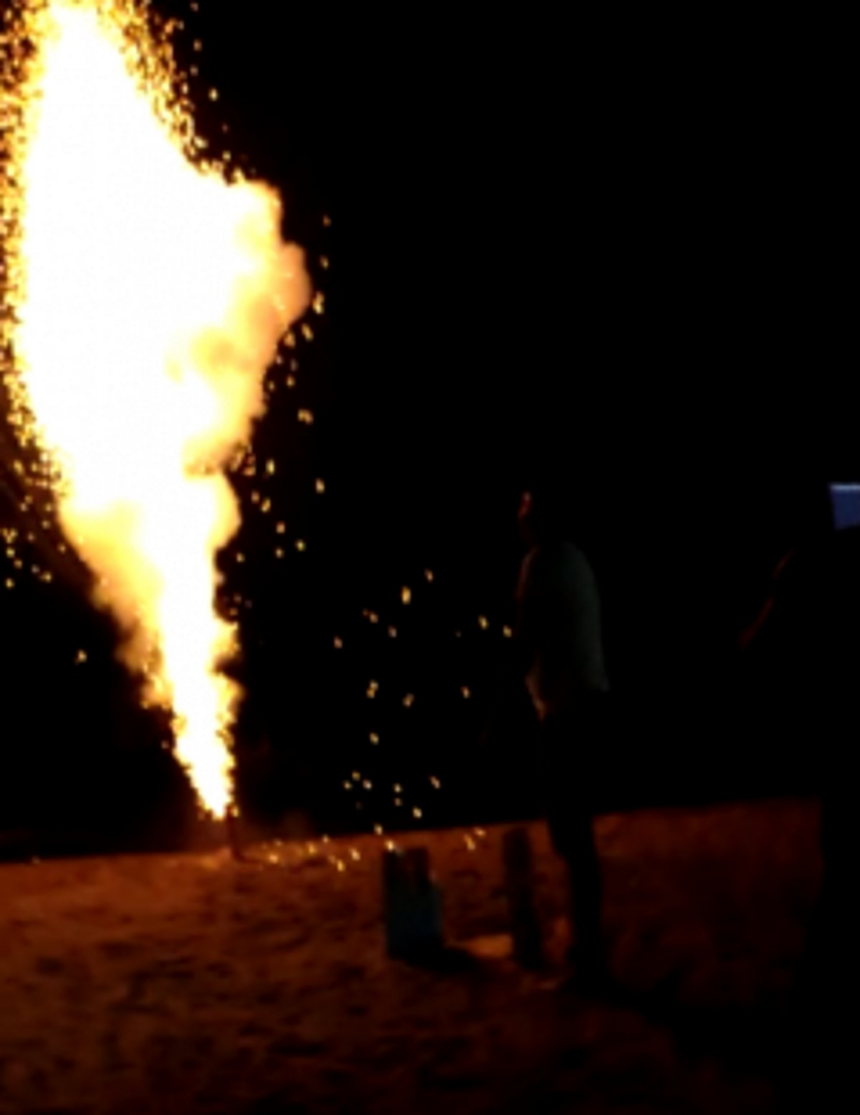 One person booked for lighting fire crackers at Morjim turtle nesting site