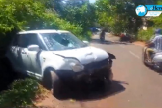 One person injured in a hit and run case at Bambolim highway intersection