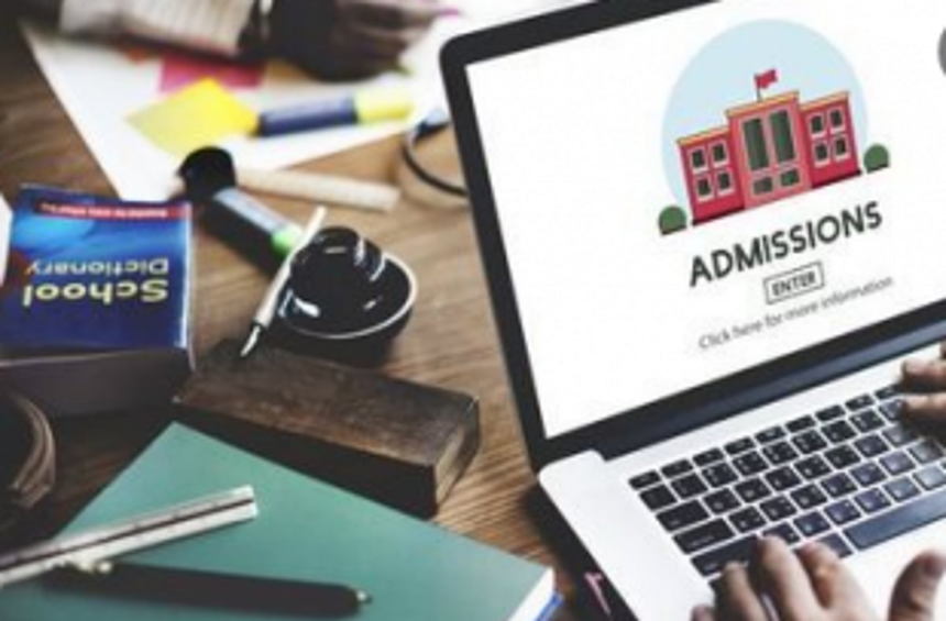 Online admissions for  degree prog starts today